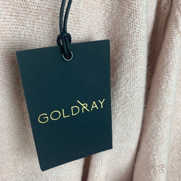 GOLDRAY Colorblock Open Front Cardigan Soft - Picture 5 of 6